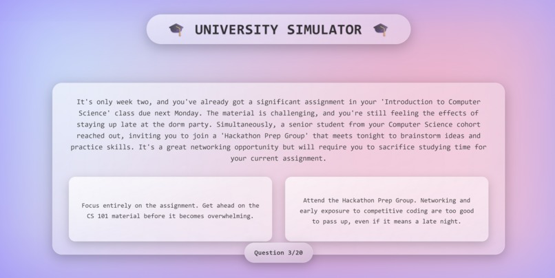 College Simulator – screenshot 3