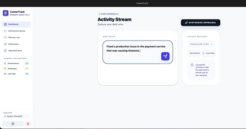 CareerTrack – screenshot 1