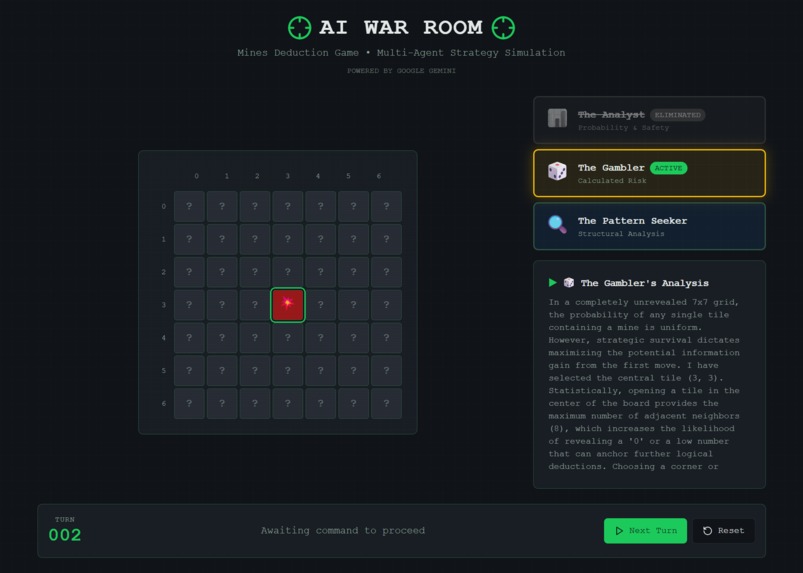 AI WAR ROOM – screenshot 2