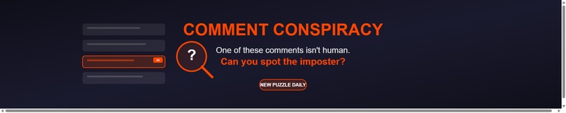 Comment Conspiracy – screenshot 5