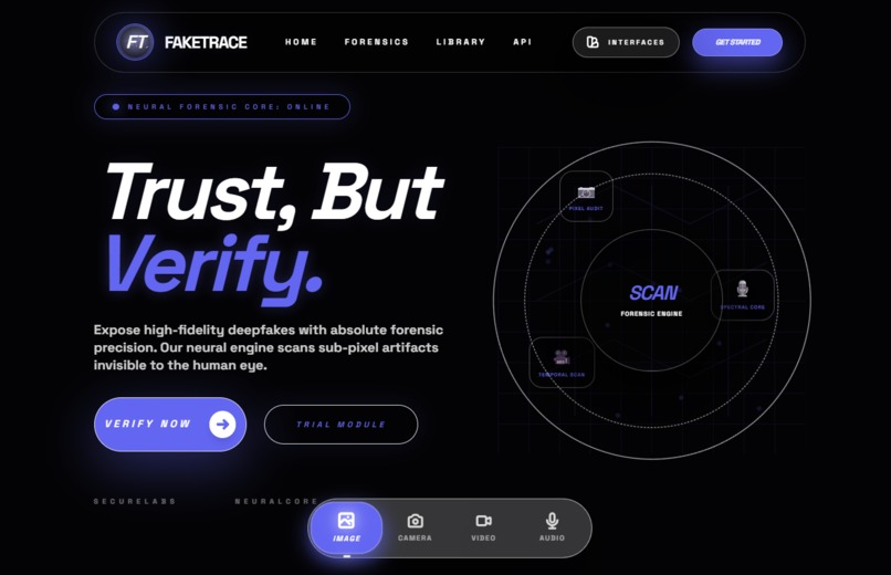 Faketrace – screenshot 1