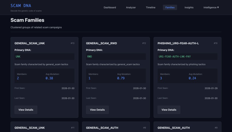 Scam-DNA – screenshot 3