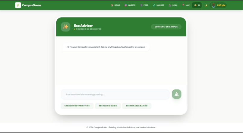 CampusGreen  – screenshot 2