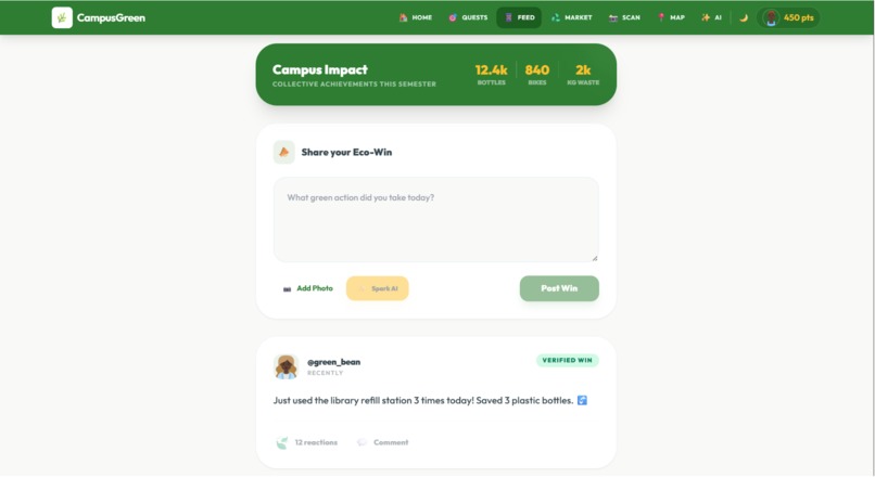 CampusGreen  – screenshot 3