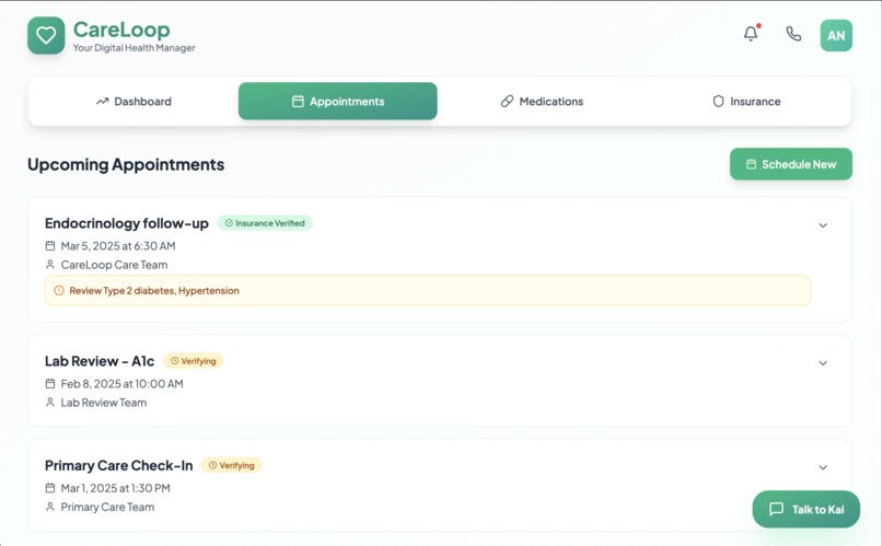 CareLoop – screenshot 3