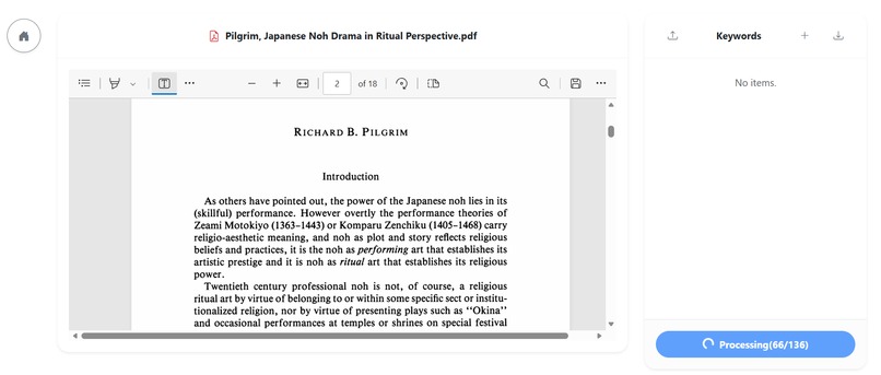 article-reading-helper – screenshot 2