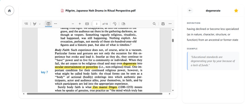 article-reading-helper – screenshot 4