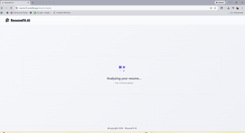 ResumeFit Ai – screenshot 1