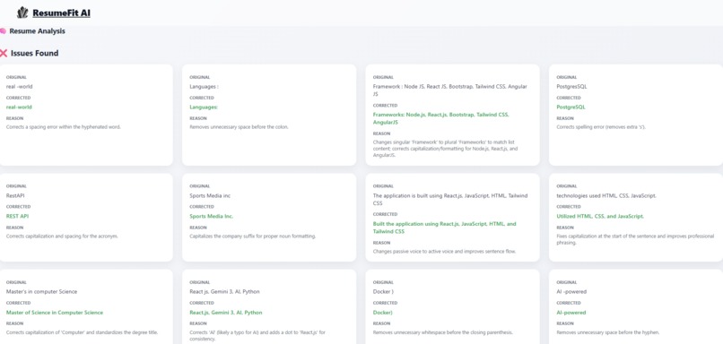 ResumeFit Ai – screenshot 3