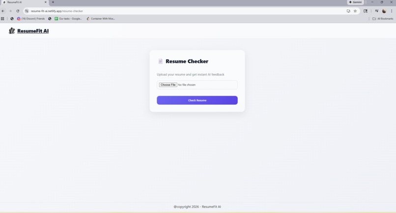 ResumeFit Ai – screenshot 4