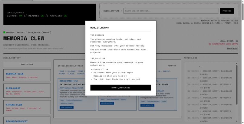 Memoria Clew – screenshot 1