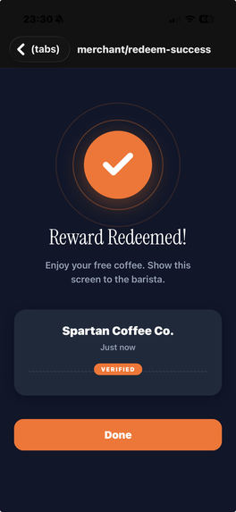 STAMPD rewards – screenshot 2