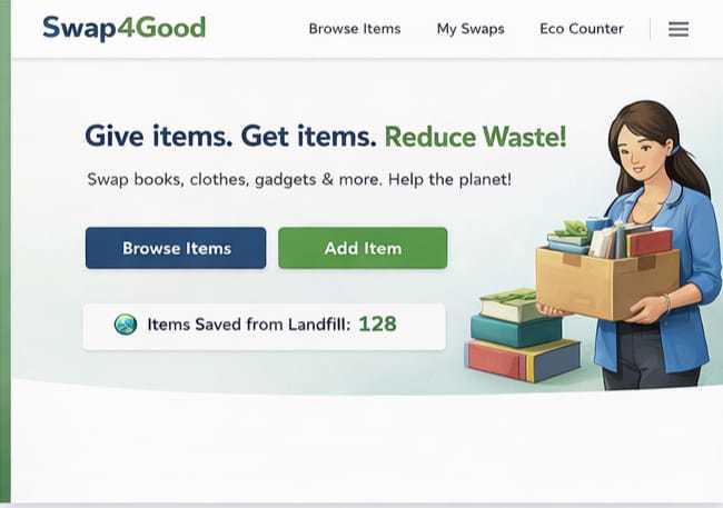 Swap4Good – screenshot 1