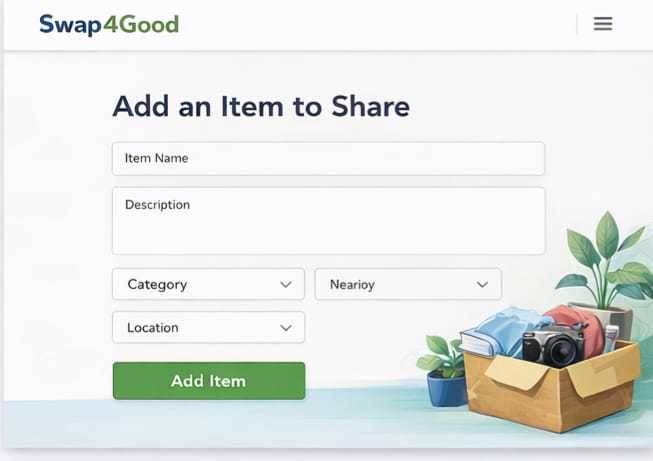 Swap4Good – screenshot 4