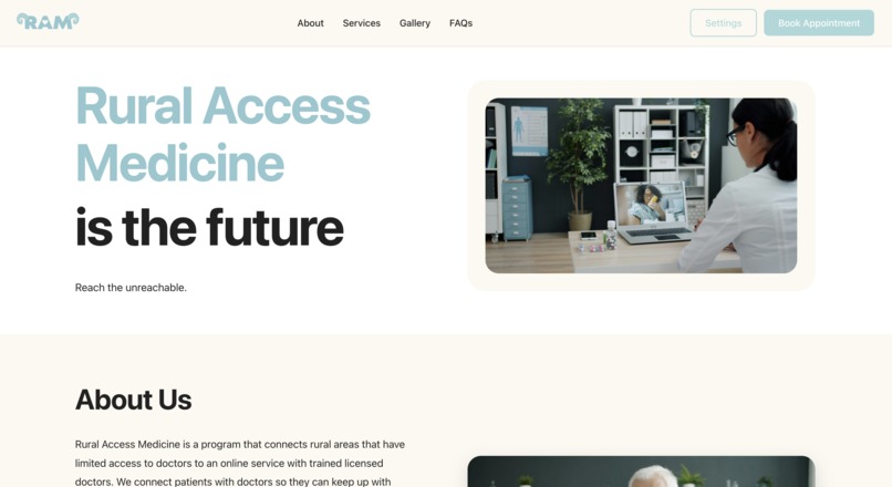 Rural Access Medicine Spark 2026 – screenshot 1