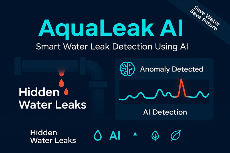 AquaLeak AI: Smart Water Leak Detection Using AI – screenshot 1