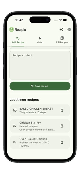 Recipie – screenshot 3