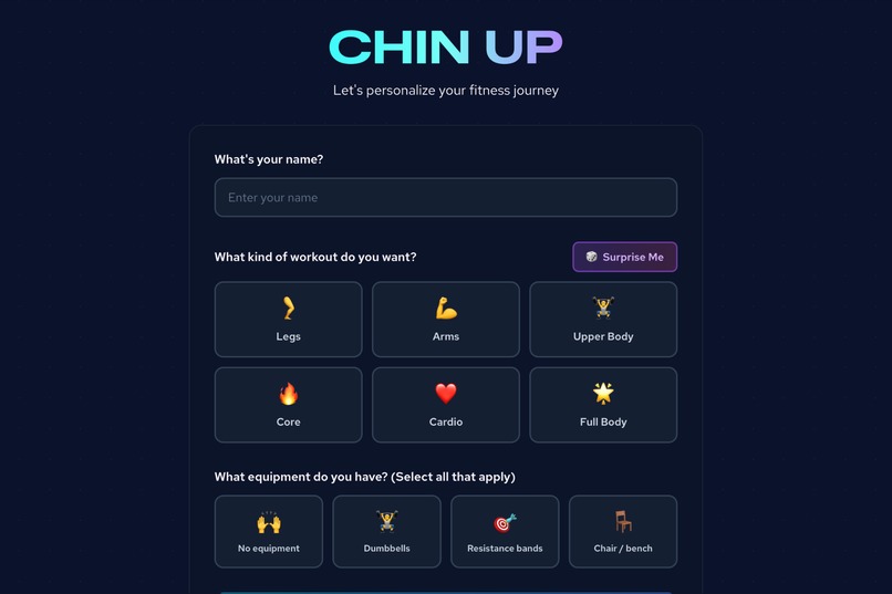 Chin Up – screenshot 1