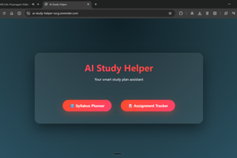 StudyPath – Daily Study & Deadline Companion