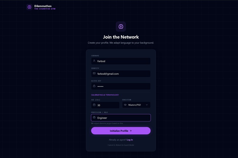 Dilemmathon – screenshot 2