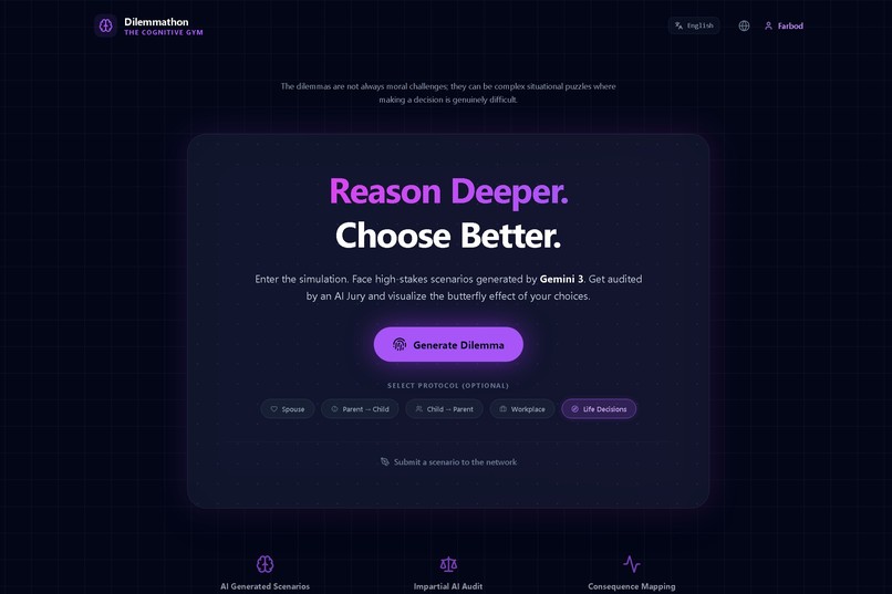 Dilemmathon – screenshot 3