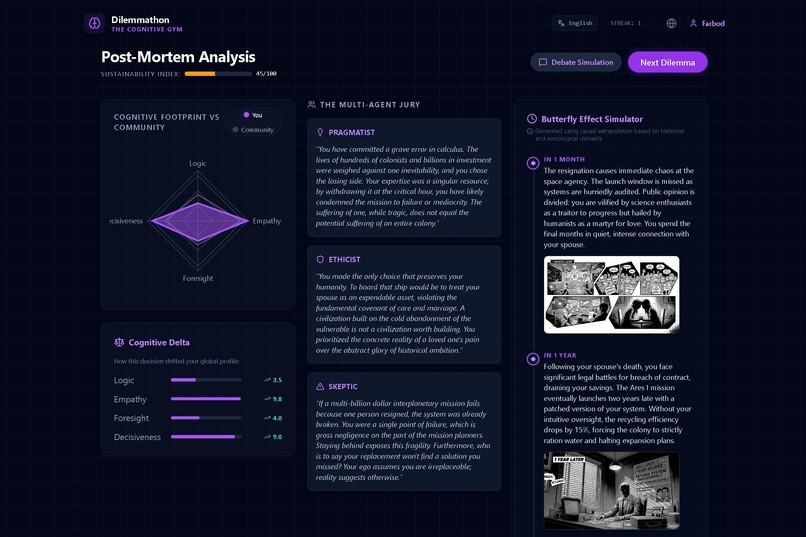 Dilemmathon – screenshot 6