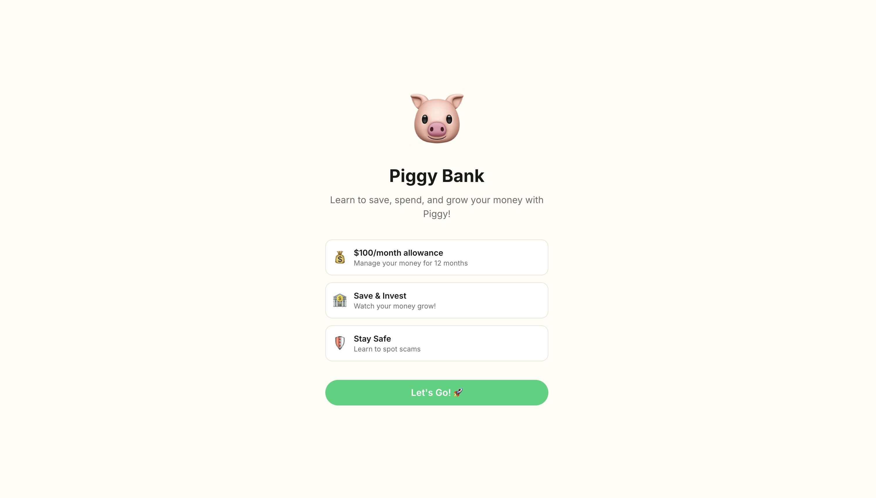 Piggy Bank | Devpost