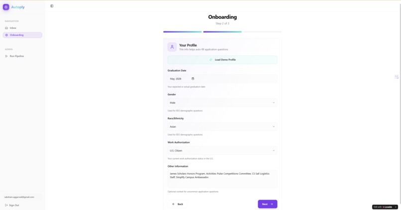 Autoply AI – screenshot 3