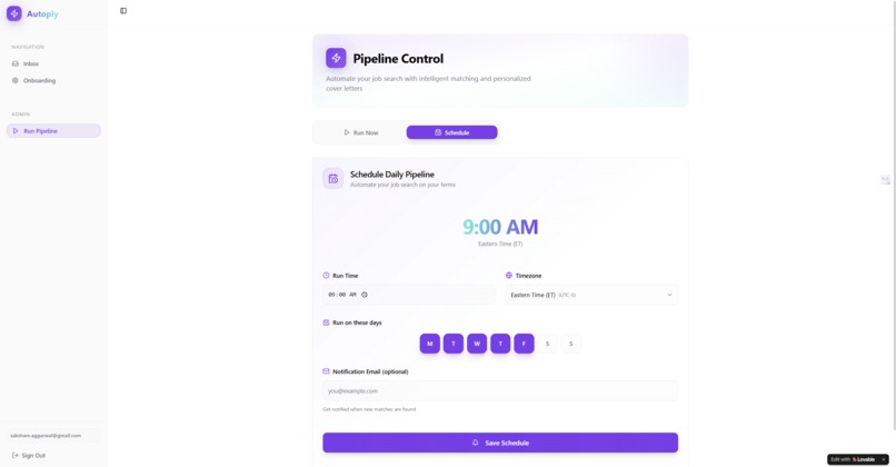 Autoply AI – screenshot 5