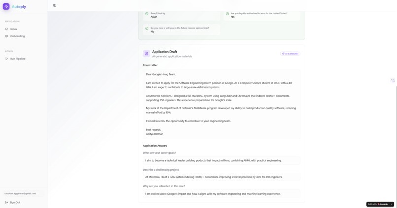 Autoply AI – screenshot 9