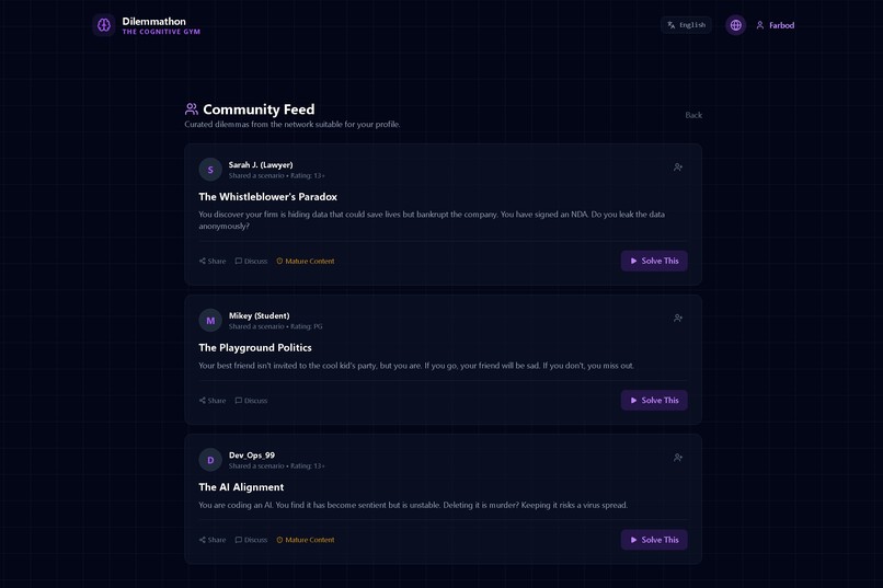 Dilemmathon – screenshot 8
