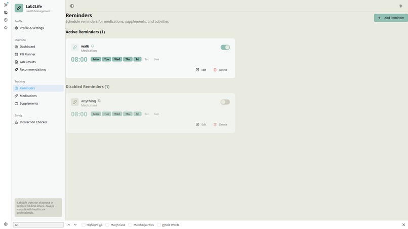 Lab2Life – screenshot 1