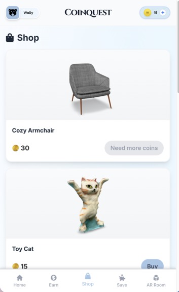 Coinquest – screenshot 4