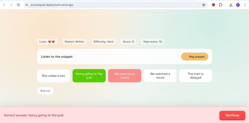 Accentiquial  – screenshot 4