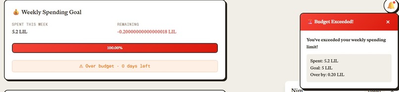 UniSpend – screenshot 4