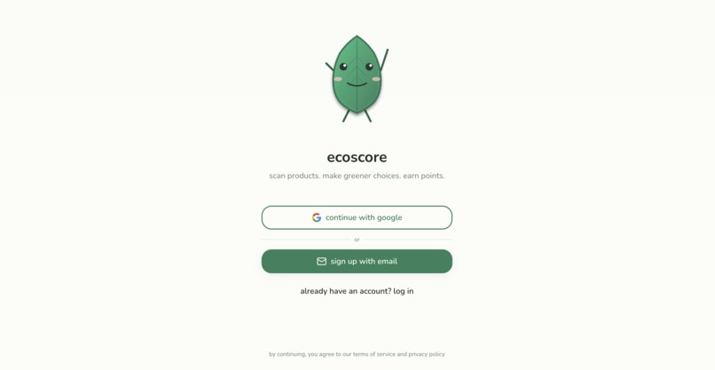 ecoscore  – screenshot 2