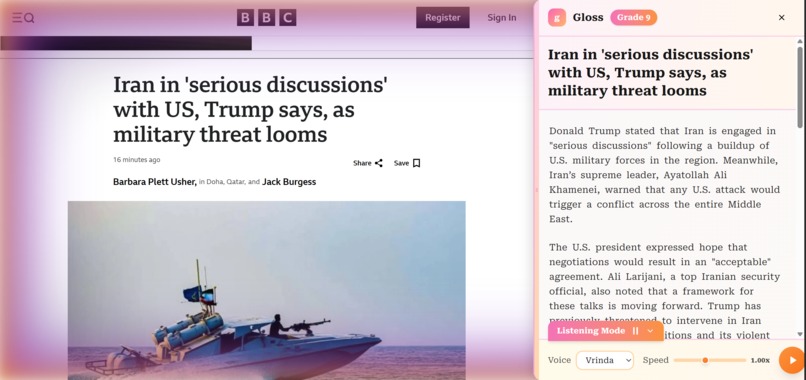 Gloss – screenshot 1