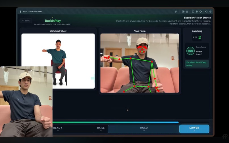 BackInPlay – screenshot 1