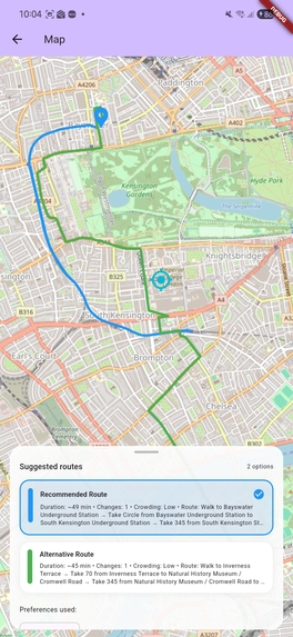 neuro-route – screenshot 3