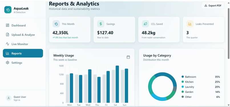 AquaLeak AI: Smart Water Leak Detection Using AI – screenshot 7