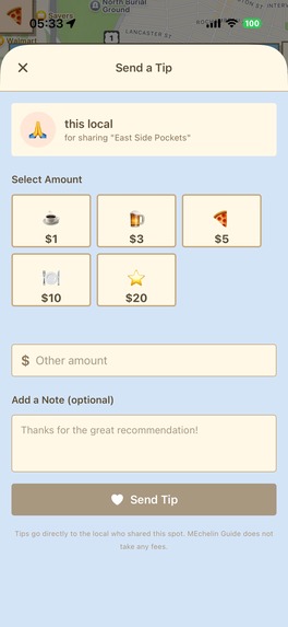 "ME"chelin Guide – screenshot 2