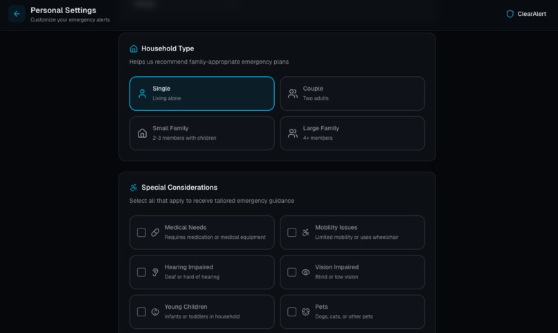 ClearAlert  – screenshot 2