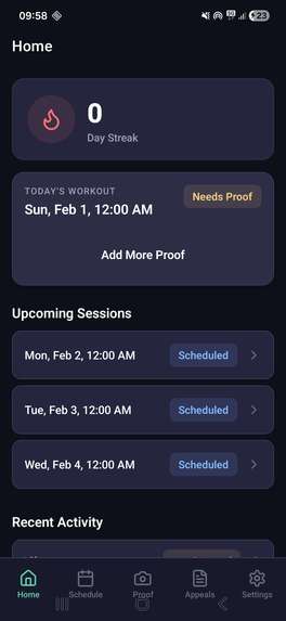 FitCommit – screenshot 3