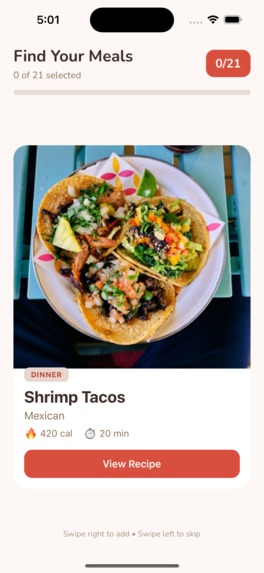 MealSwipe – screenshot 2