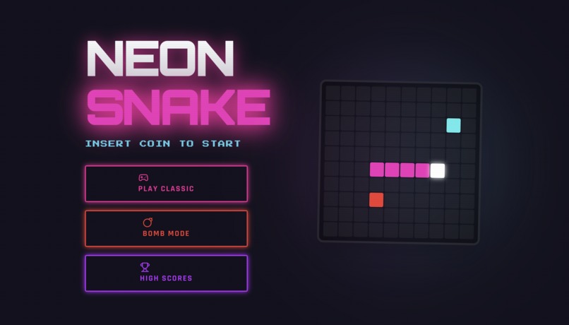 NEON SNAKE  – screenshot 1