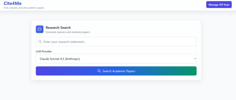 Cite4Me – screenshot 1