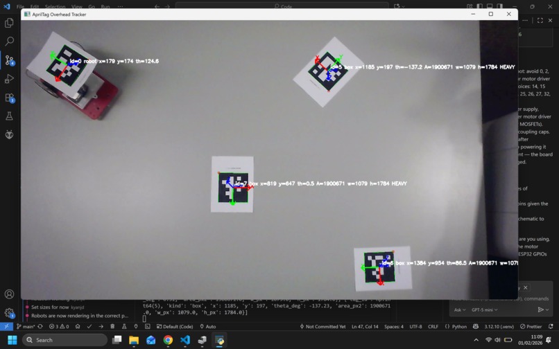 PheroBotics – screenshot 2