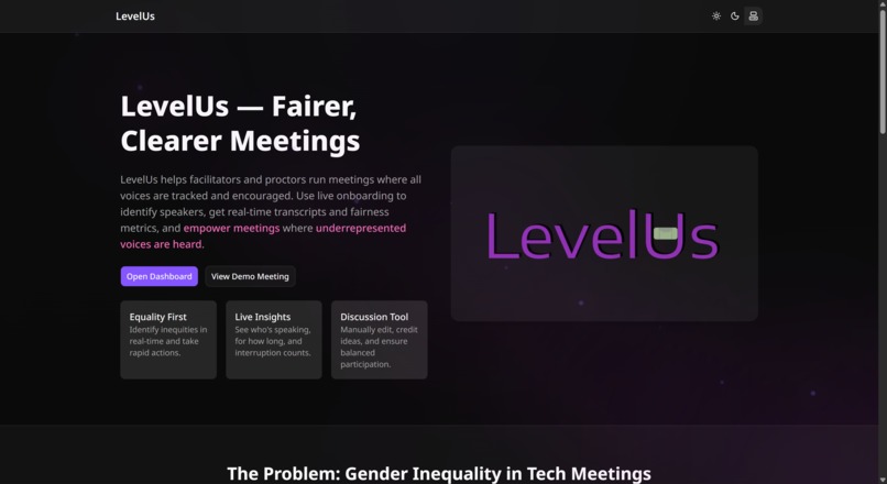LevelUs – screenshot 1