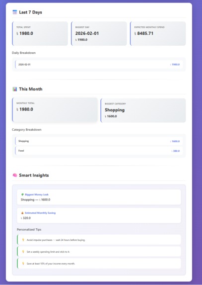 SpendSenseAI – screenshot 5