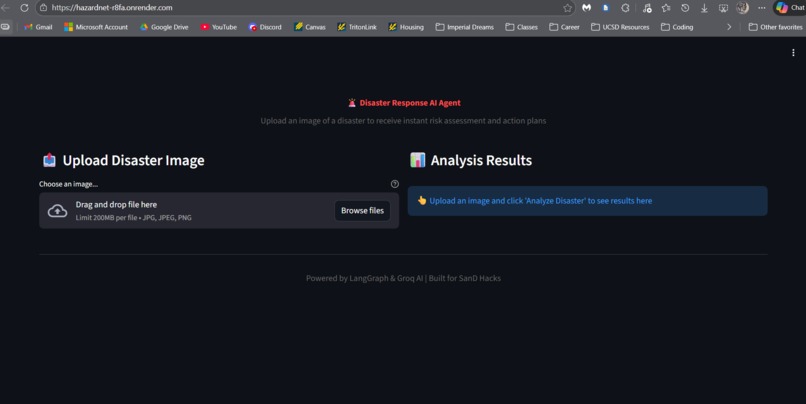 HazardNet – screenshot 2